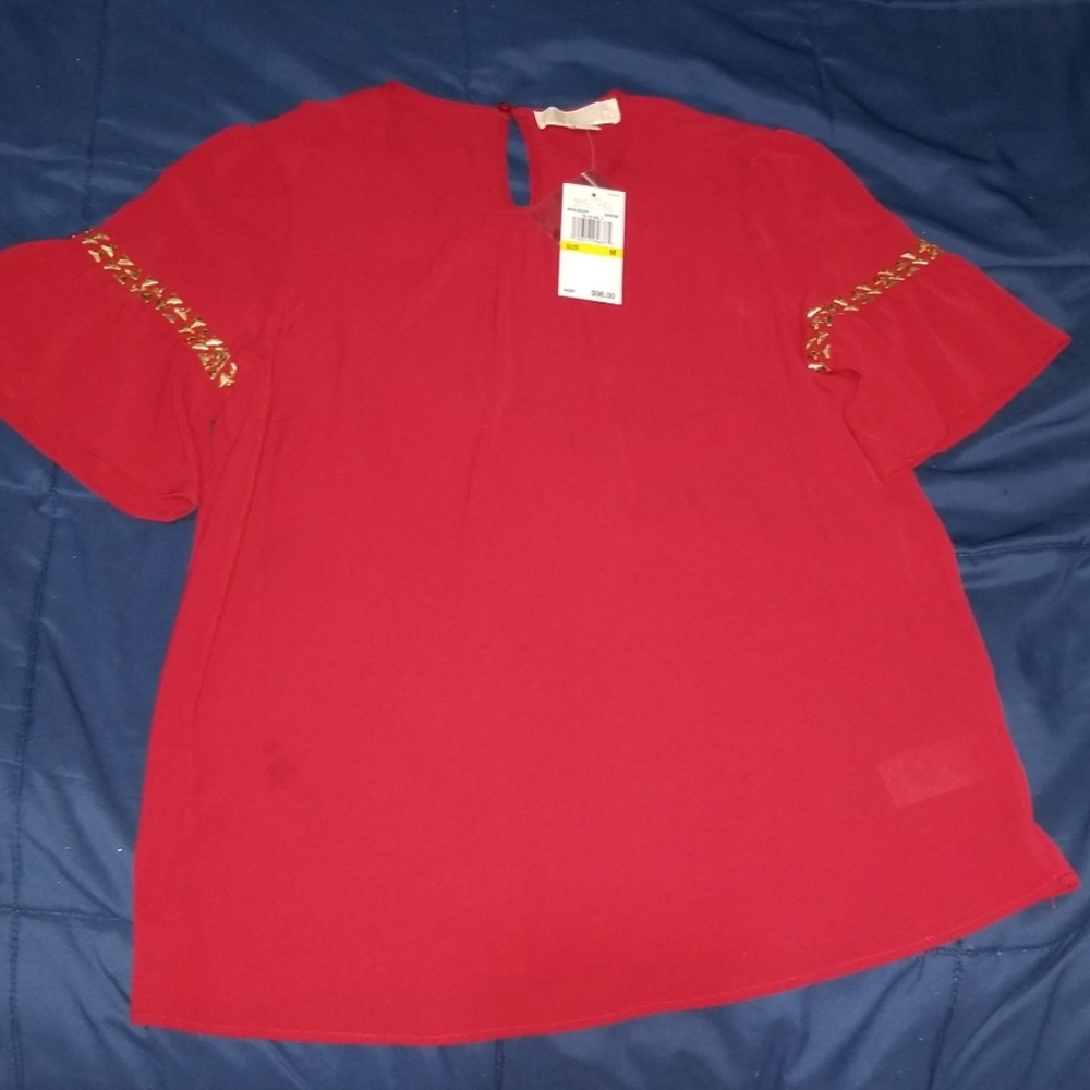 Michael Kors Maroon top